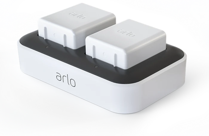 Arlo Doppelladestation weiß