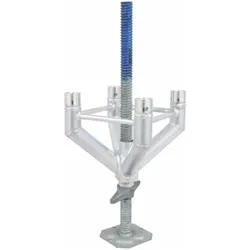 Alutruss QUADLOCK Nivellier-Fussgestell QNF-300, Montage Lichttechnik