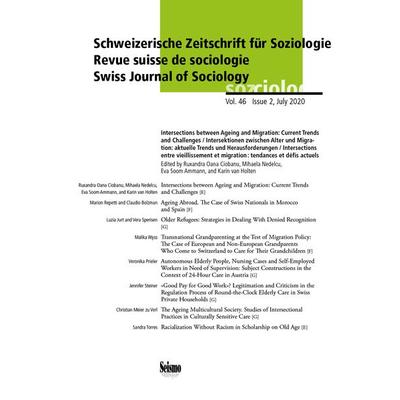 Schweizerische Zeitschrift für Soziologie, Taschenbuch von , Seismo Verlag, 978-3-03777-213-3