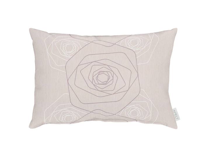 Coussin 7201 II Rose foncé/Rose clair 35 x 50cm Tissu mélangé