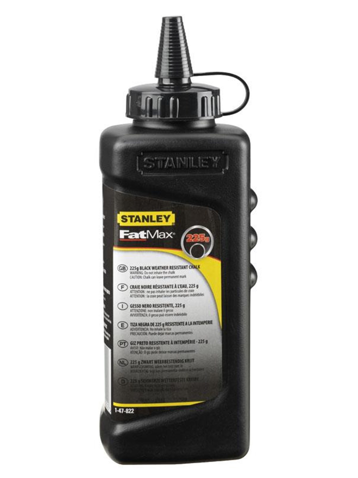 Stanley 9-47-822 Fatmax Black Marking Chalk 225g