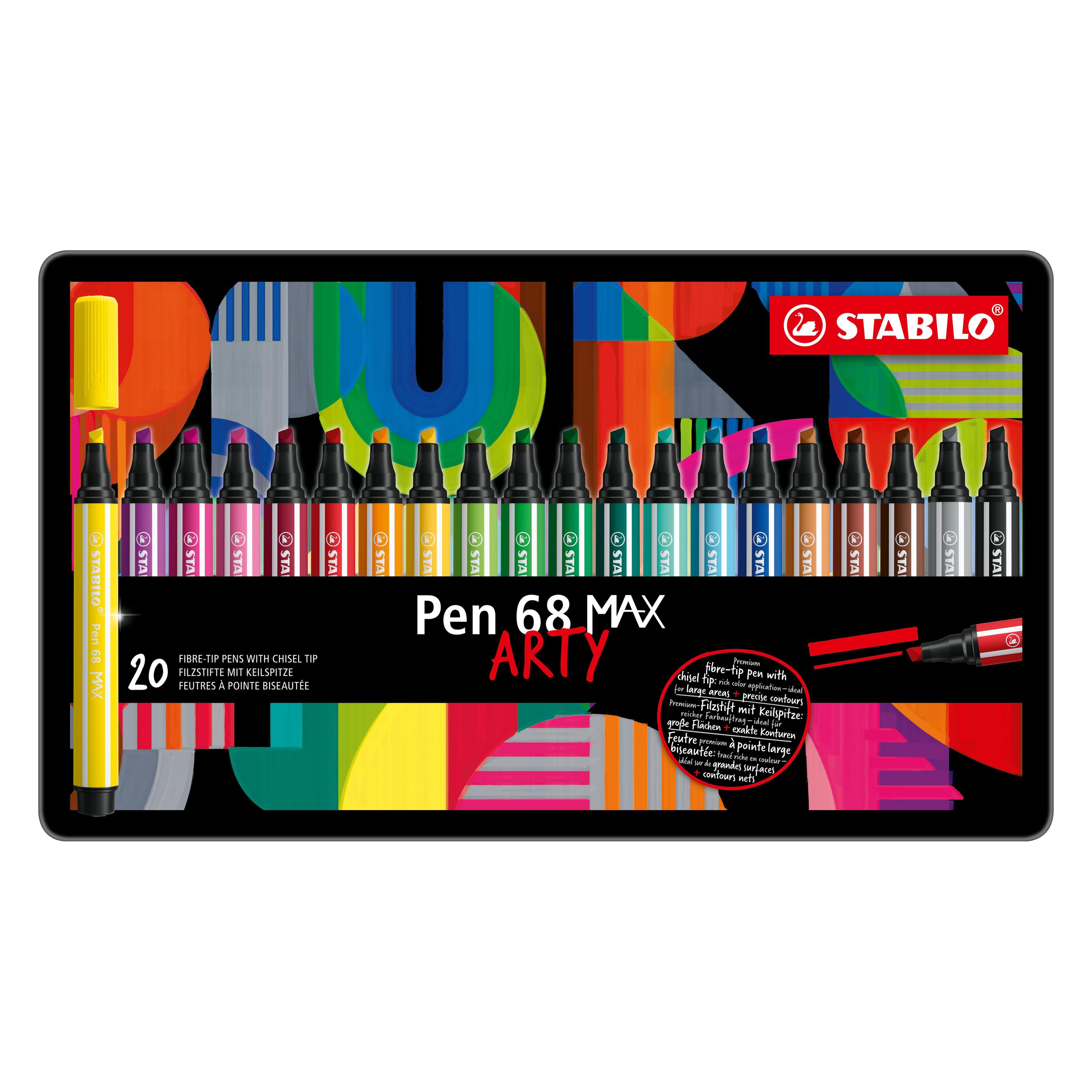 Stabilo Pen 68 Max Arty (20x) (768/20-20)