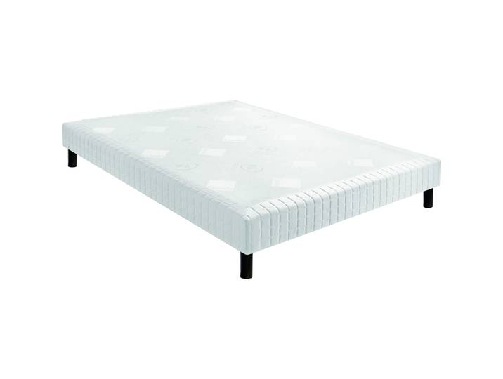 Sommier Nature confort médium 18 cm - Epeda écru 100x200