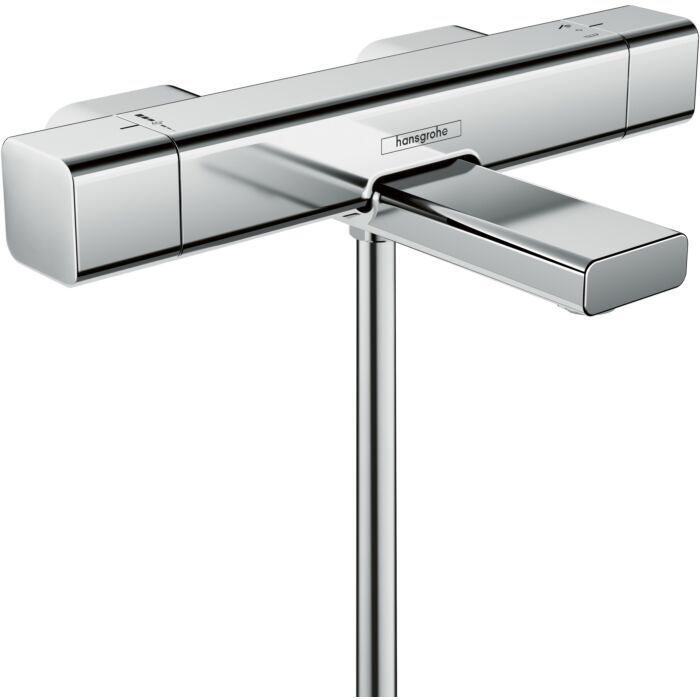 Hansgrohe Ecostat E Wannenthermostat 15774000 chrom, 2x Verbraucher, Aufputz