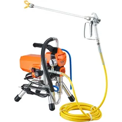 VEVOR Airless-Wandfarben-Spritzpistole mit Hochdruckrohr, Spritzgerät Hochdruck-Spritzen, 2000 W Wandfarben-Spritzpistole Farbsprühgerät für wasser- und ölbasierte Innen- und Außenfarben