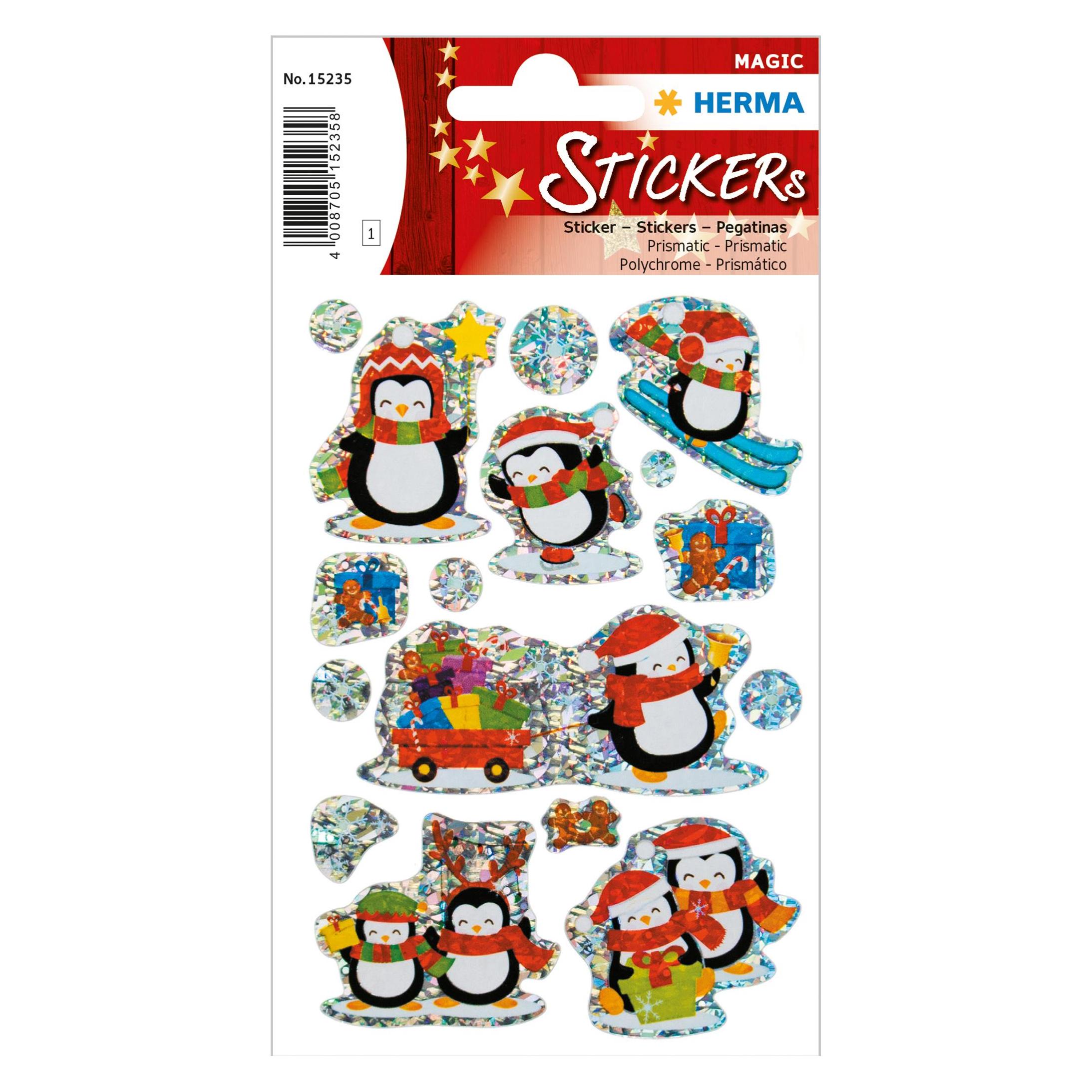 Herma Sticker Pinguin (8 Sticker) (15235)