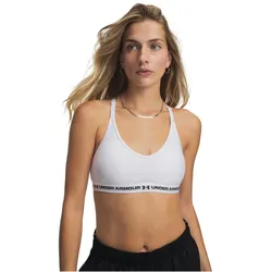 UNDER ARMOUR Crossback Low Support Strappy Sport-BH Damen 100 - white/black XL