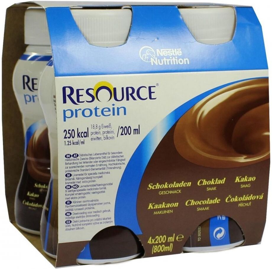Resource Protein Schokolade neue Rezeptur 4X200ml