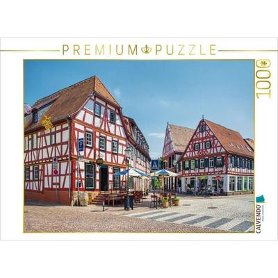 CALVENDO Puzzle Aschaffenburger Straße | 1000 Teile Lege-Größe 64 × 48 cm Foto-Puzzle für glückliche Stunden