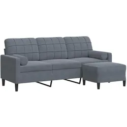vidaXL, Sofa + Bettsofa, Michelle (3-Sitzer)