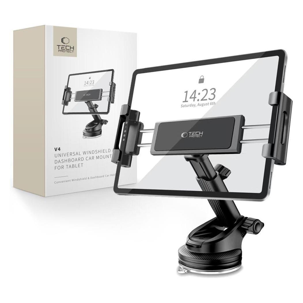 Tech-Protect V4 Car Tablet Holder for Cockpit Mount - Black (27336-0)