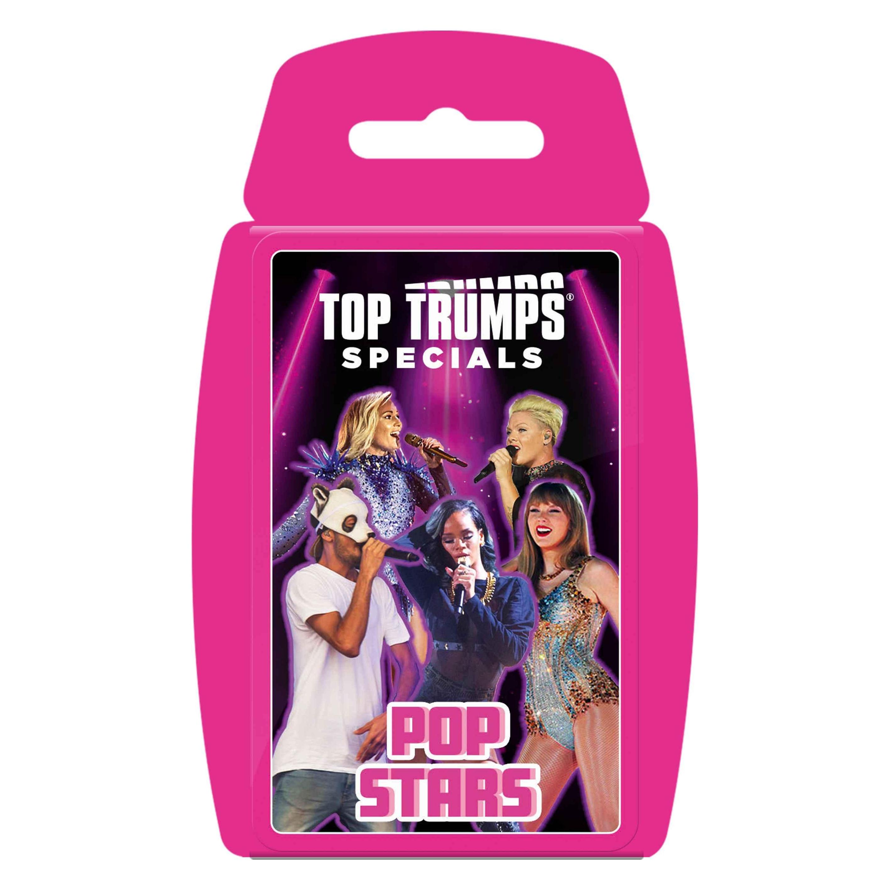 Magni Kartenspiel Top Trumps Popstars (Deutsch, 2 Spieler) (WIN60776)