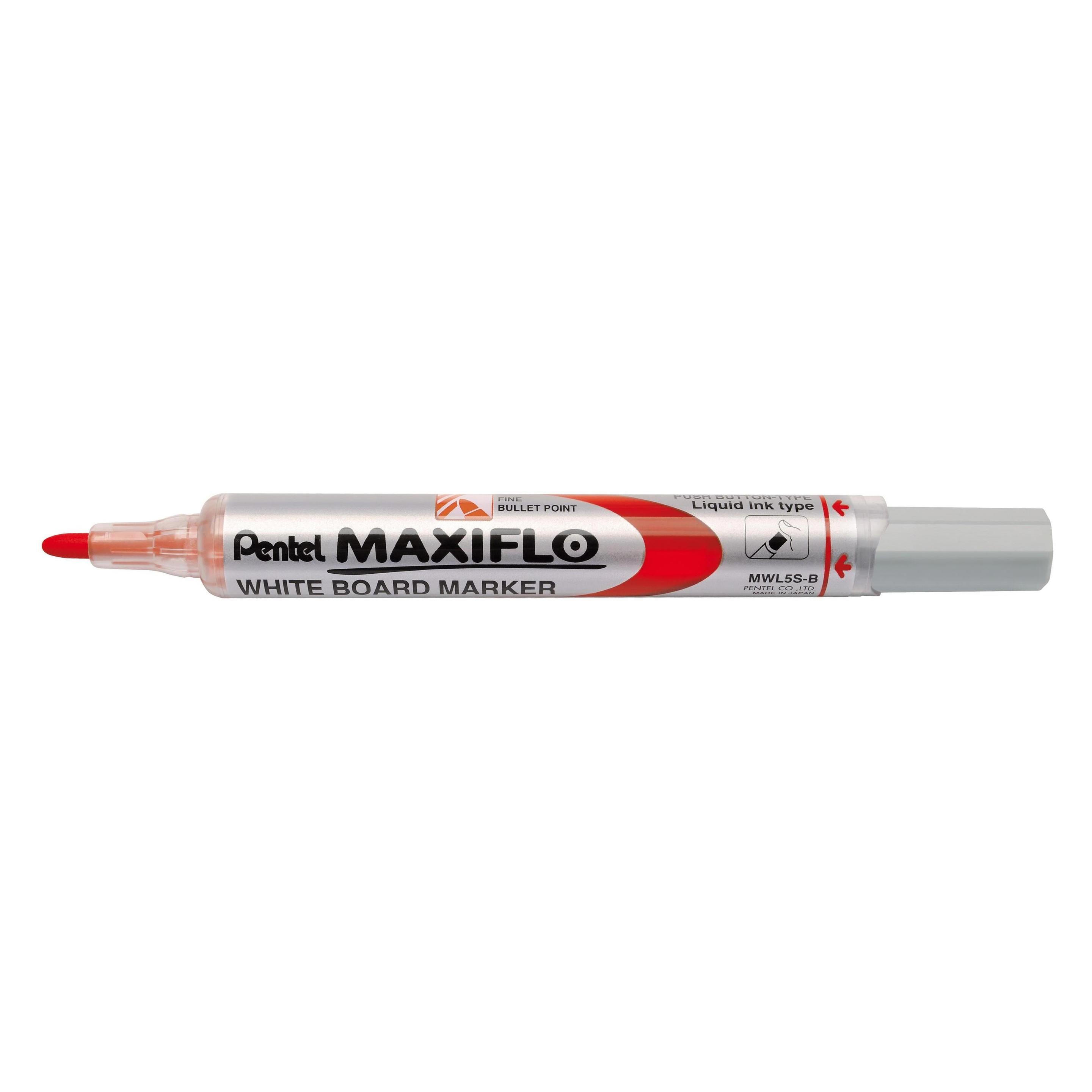 Pentel Whiteboard Marker Maxiflo (1x) (MWL5S-B)