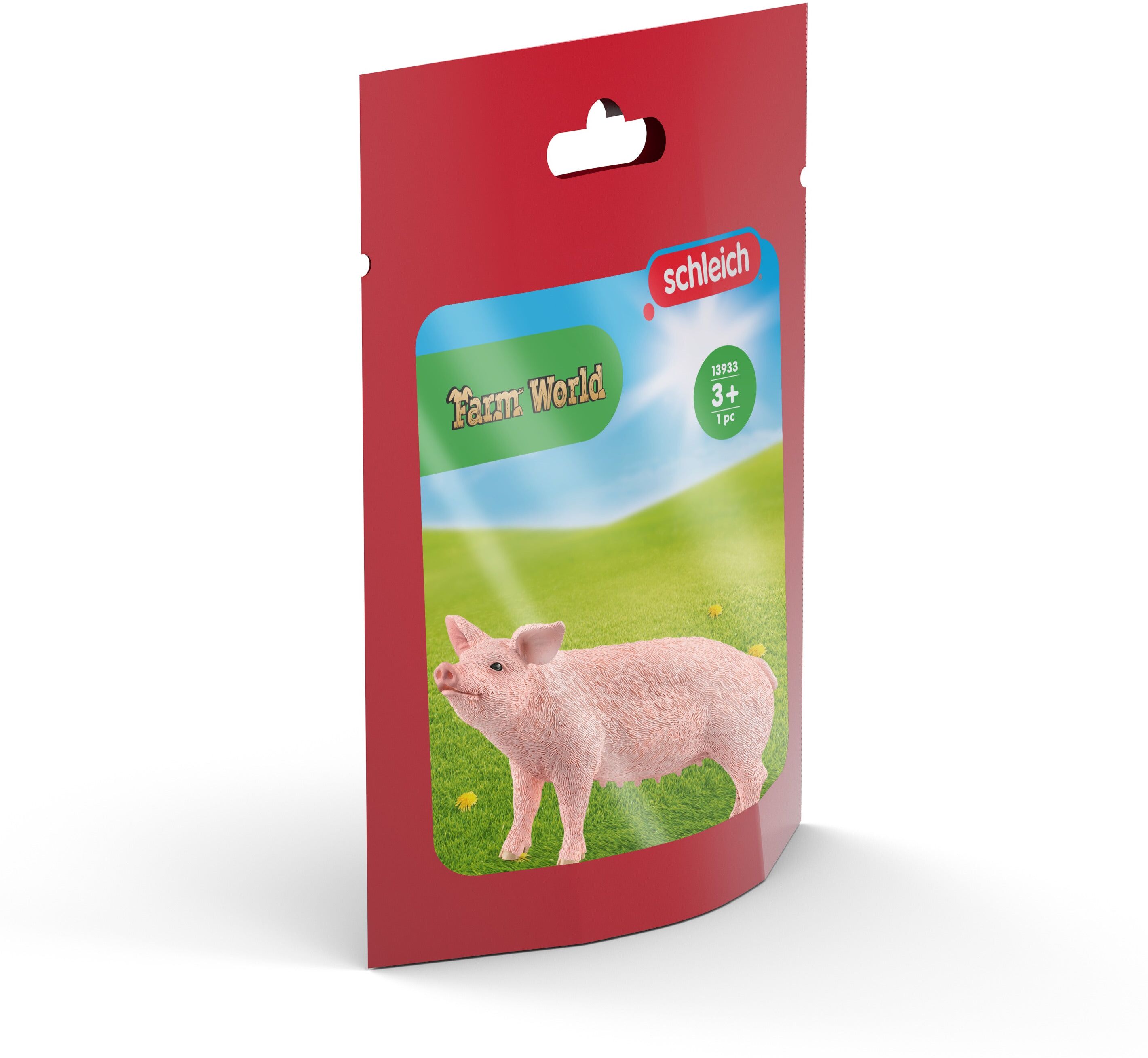 Schleich GmbH Schleich FARM WORLD Pig Animal Figure - Pink - 9.7 cm / 5.9 cm / 2.9 cm