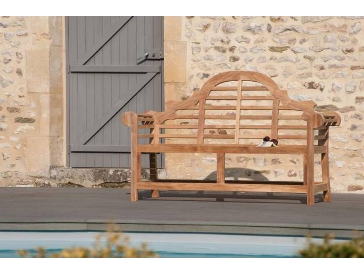 FUN - Banc de jardin Sumatra en bois Teck