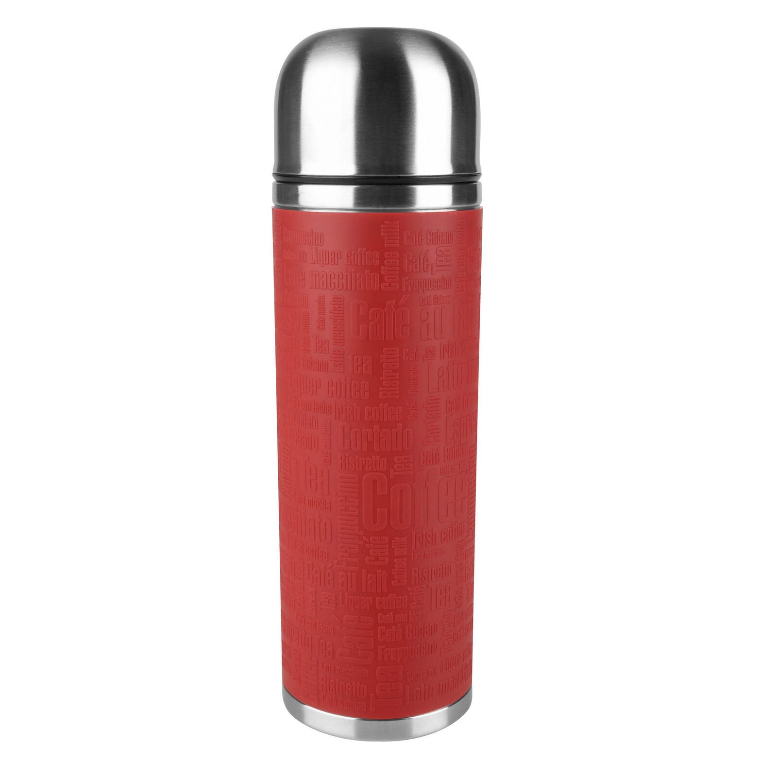 emsa Isolierflasche Senator Sleeve 1,0 l rot 3100515715