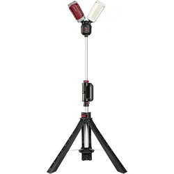 Kraftwerk, Arbeitsleuchte, LED Arbeitsleuchte Farbtemperaturen und Stativ (6000 lm)