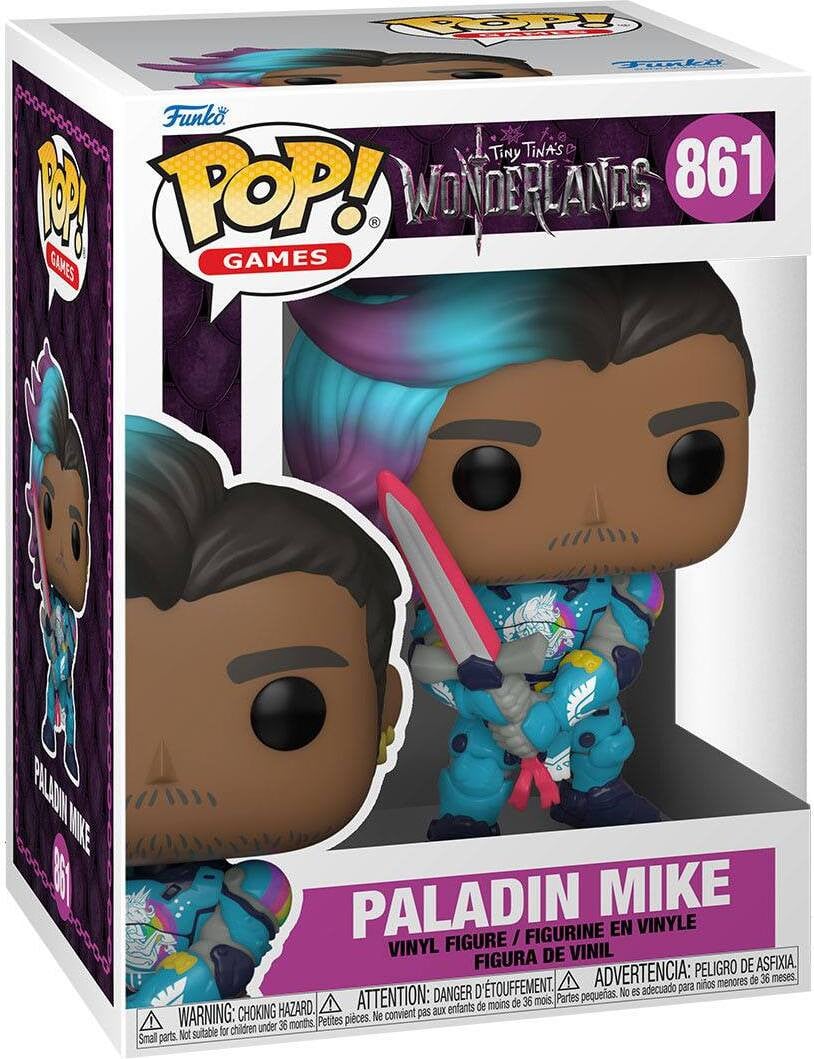 Funko Pop! Tiny Tina's Wonderlands - Paladin Mike 861 - Vinyl figuur