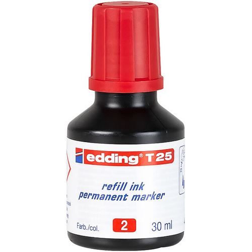 edding Nachfülltinte T 25 rot