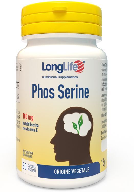 LONGLIFE Srl Phoenix Longlife, Phos Serine, 30 Capsule