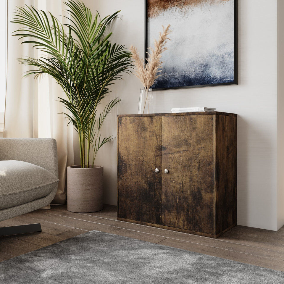 Alpen Home Storage Cabinet Accent Chest 60cm H X 60cm W X 30cm D