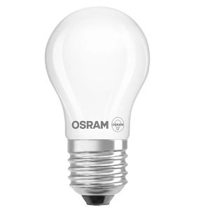 OSRAM LED-Lampe Retrofit Classic P, E27, 4W ersetzt 40W, warmweiß