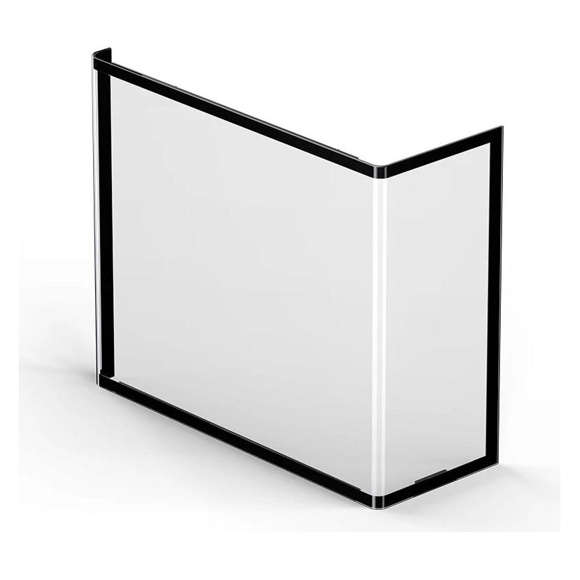 Jonsbo TK-4 Gehäuse, Midi-Tower, ATX, Tempered Glass - schwarz (ATX, ITX, Mini-ATX) (TK-4 BLACK)