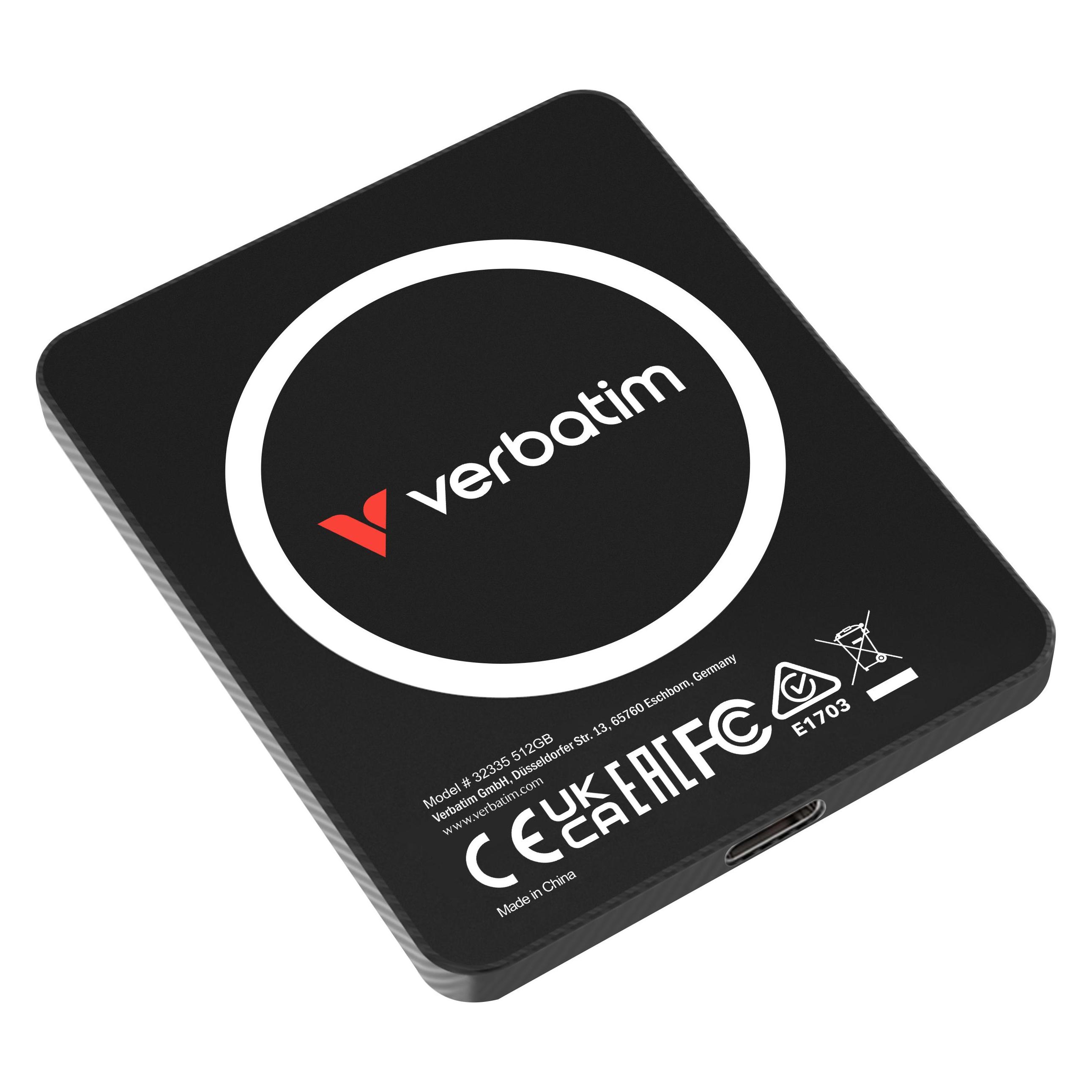 Verbatim SSD 512GB SnapBack Ultra Slim SSD 512GB black (0.51 TB) (32335)