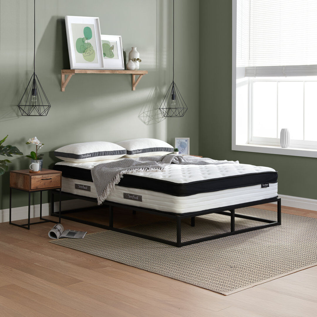 Symple Stuff Annalis Cloud Pocket Sprung 800 Mattress Double (4'6)