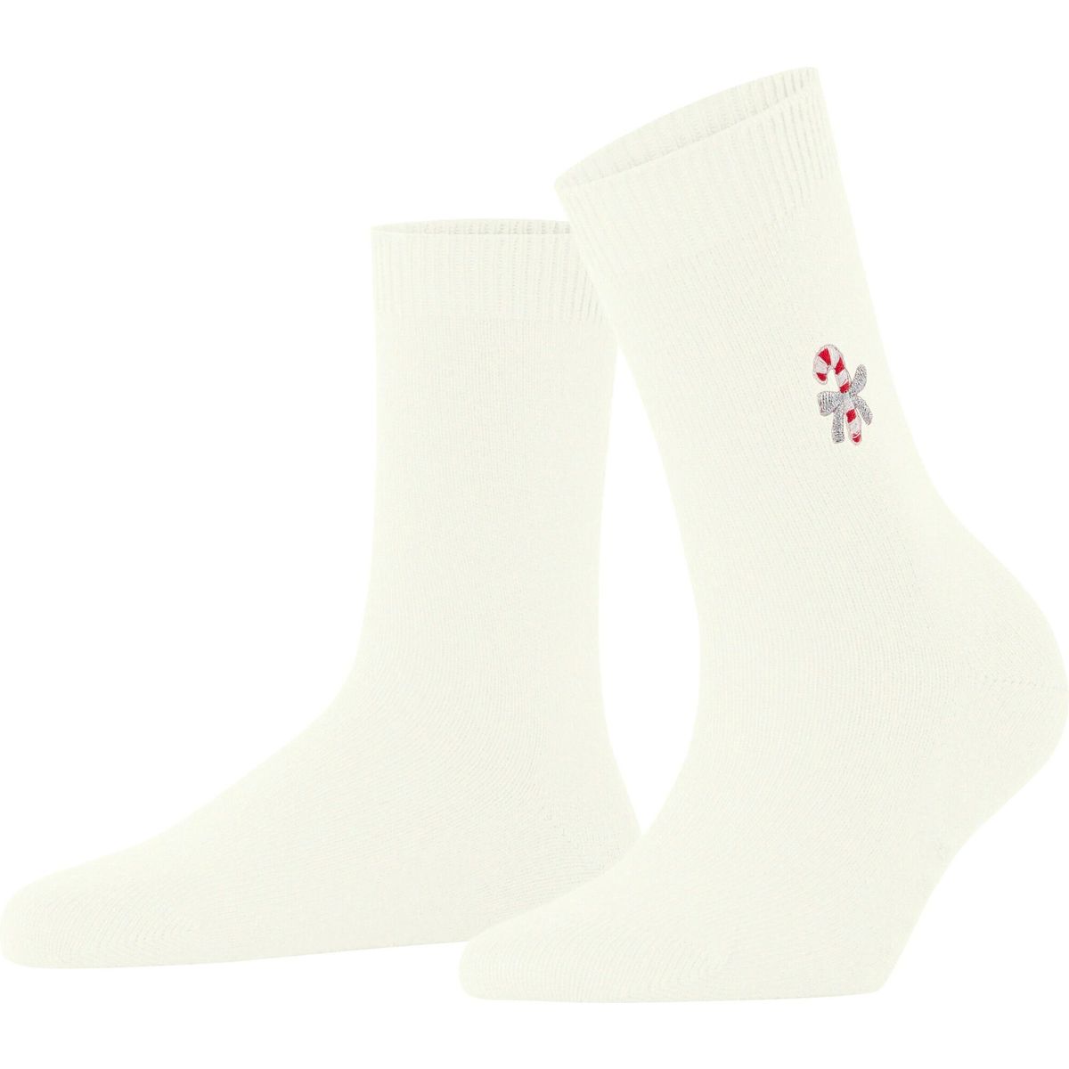 Falke Cosy Wool Candy Cane Damen Socken off-white (2040) 35-38 46921-2040-35-38