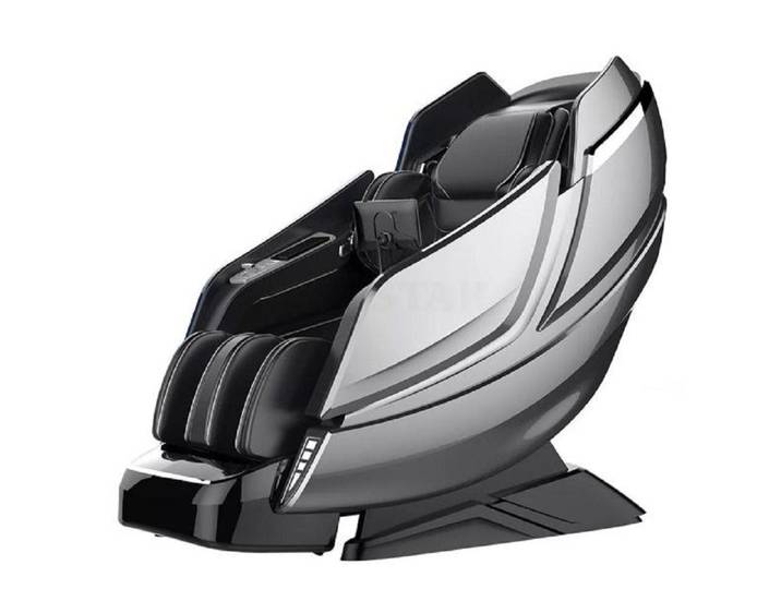JVmoebel Massagesessel Elektrischer Massagestuhl mit 3D-Massagefunktionen in Schwarz (1-St., Massagesessel), Made in Europa