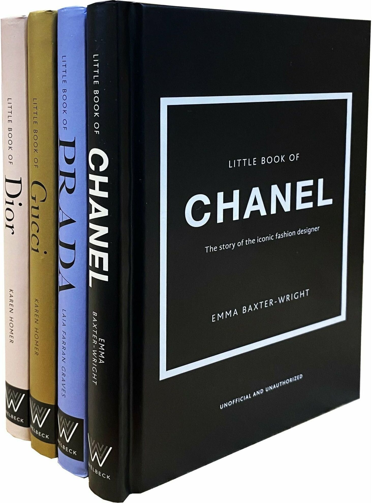 Welbeck Publishing Group The Little Guides to Style 4 Books Collection Set (Gucci, Prada, Dior, Chanel)