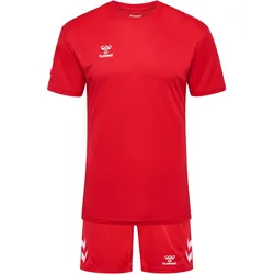 hummel hmlLOGO Sport-Set Trikot+Shorts 3062 - true red M