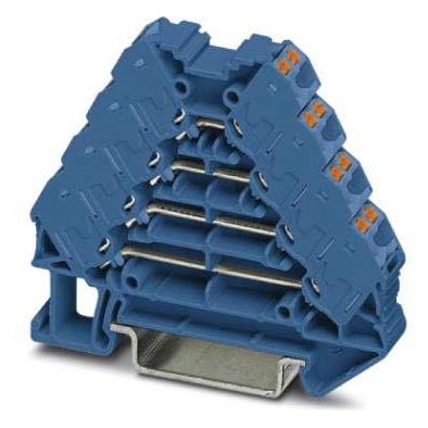 Phoenix Contact PTRV 4 BU/BU 3270118 Rangierverteiler 0.14 mm² 1.50 mm² Blau 10 St. (3270118)