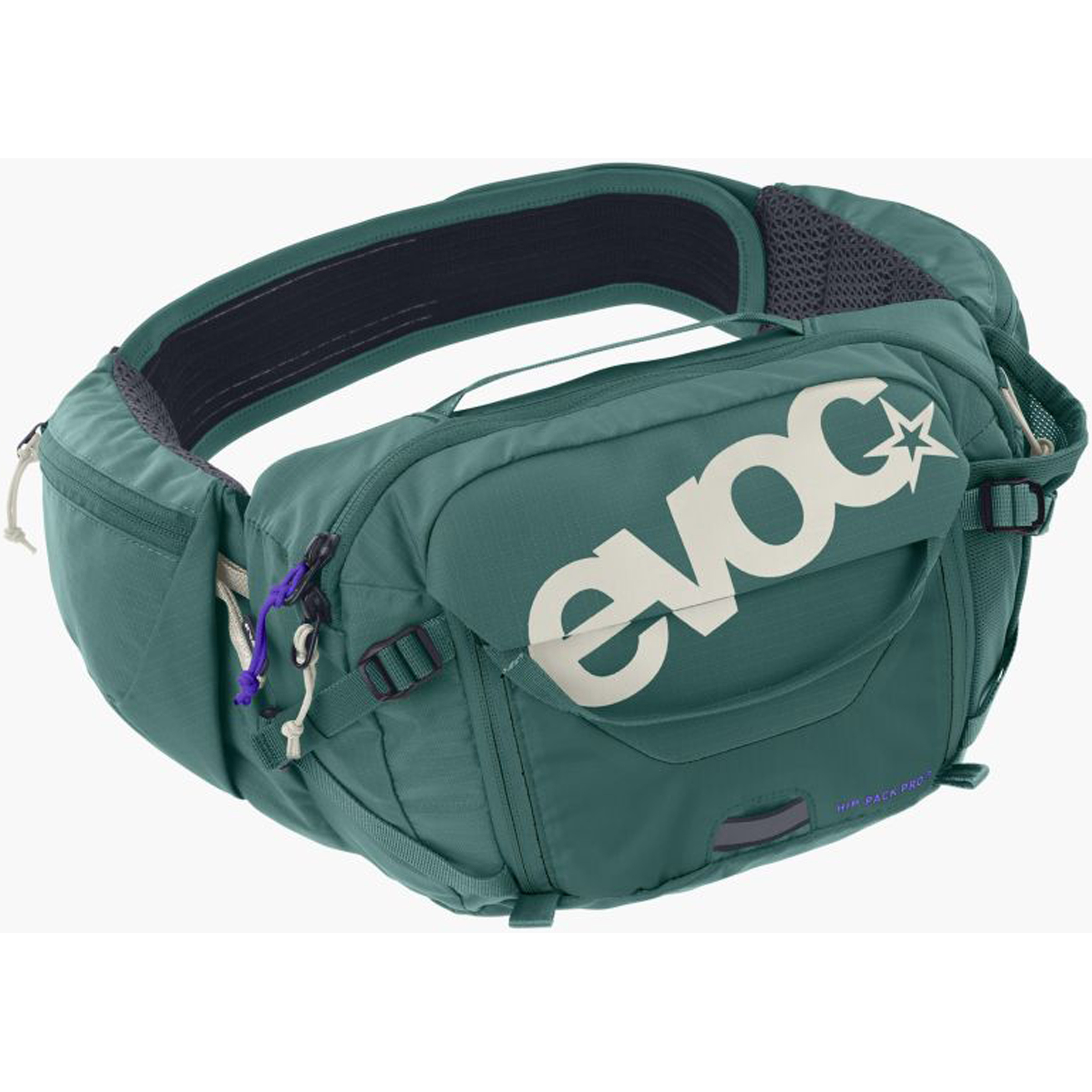 Evoc Hip Pack Pro 3 Hüfttasche Fahrradtaschen gruen Größe 3L Mountainbike | Gravel