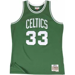 Mitchell & Ness, Herren, Sportshirt, Swingman Jersey Boston Celtics 198586 Larry Bird (M), Grün, M
