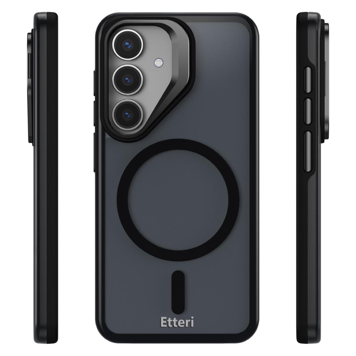 Etteri Morning Fog case for Samsung S25 black (Samsung Galaxy S25) (65379038)