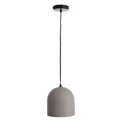 Deko-Light Pendelleuchte Concreto I E27 Grau 342128