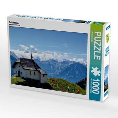CALVENDO Puzzle Bettmeralp | 1000 Teile Lege-Größe 64 × 48 cm Foto-Puzzle für glückliche Stunden