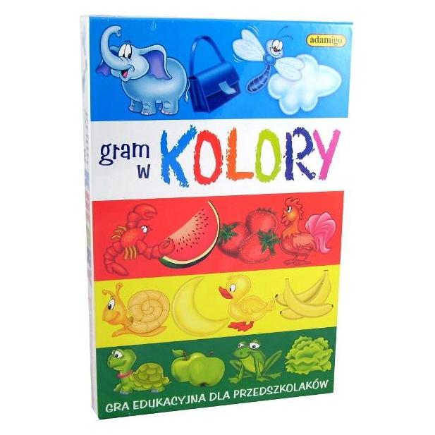 Adamigo " ich spiele Farben" - 5949 (Polnisch, 2 - 4 Spieler) (5949)