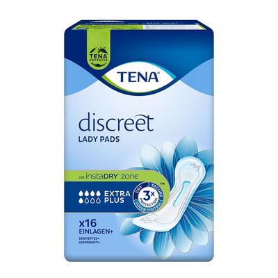 Tena Lady Discreet Inkontinenz Einlagen extra plus 6x16 St Binden