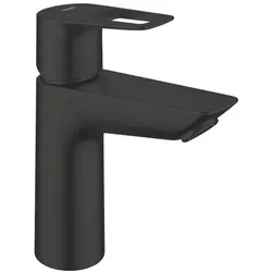 Grohe Start Loop Waschtischarmatur mit Click-Clack-Ablaufgarnitur matt schwarz 237792431