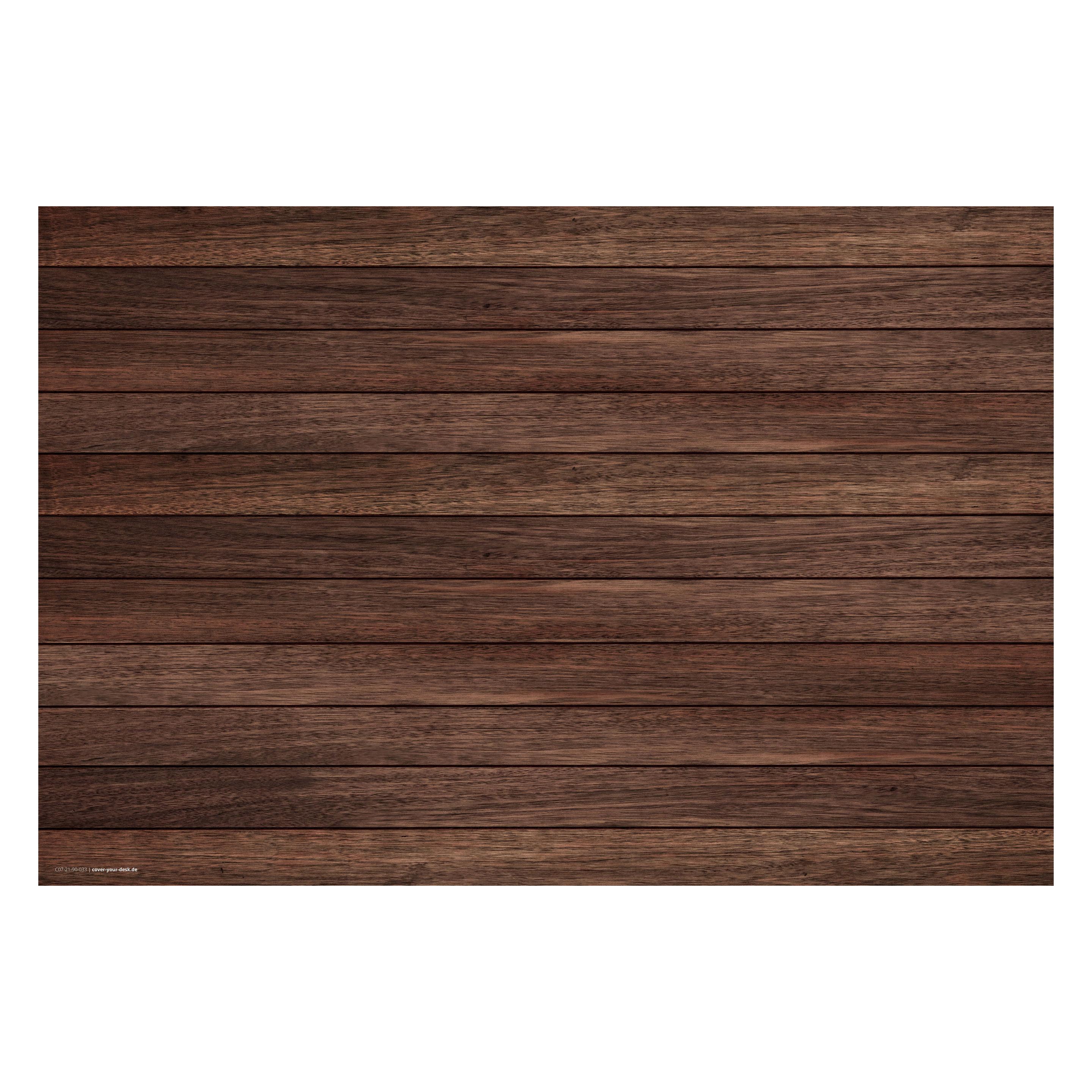 CoverYourDesk Schreibtischunterlage Braune Holzbretter (21557453)