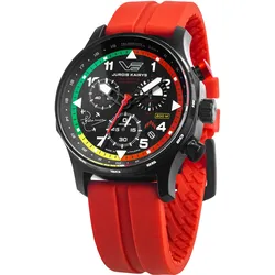 Vostok Europe VK68-592C775 Herrenuhr Jurgis Kairys Unlimited Aerobatics 2025 Rot
