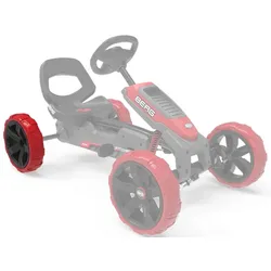 BERG Rad für Reppy Rebel Pedal-Gokarts, hinten rechts, 10x2.5, schwarz-rot