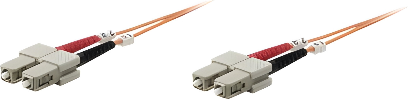 Intellinet 515818 LWL aansluitkabel SC/SC Multimode OM1 oranje 1 m