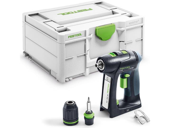 Perceuse-visseuse sans fil Festool C 18-Basic 576434