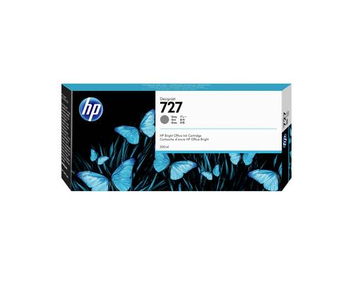 HP Druckerpatrone 727 Original Grau 300ml F9J80A 1St.