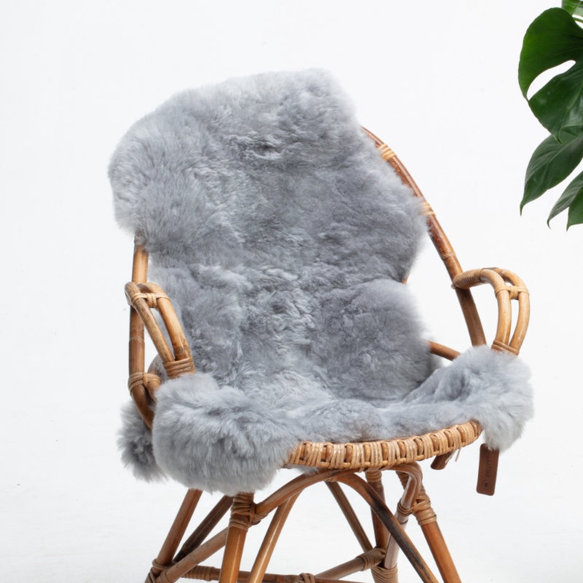SHEEPY Liva Schapenvacht Grijs Maat S (90-100 cm)