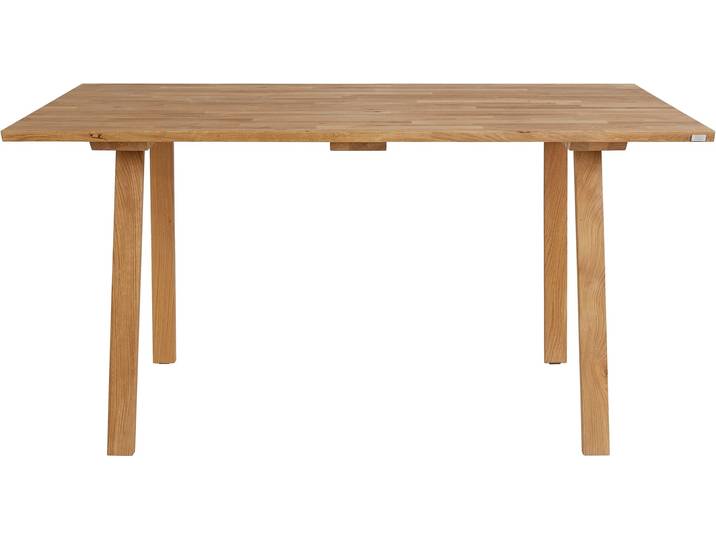 Esstisch, Massivholz, Eiche geölt, 150×90 cm, Rechteckig, Klassisch/Modern, OTTO Products